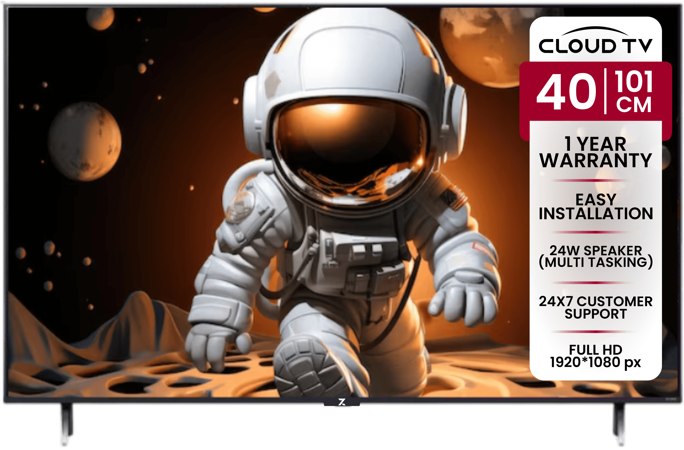 ZAKKAA Cloud TV Full HD LED TV ZKCT-12