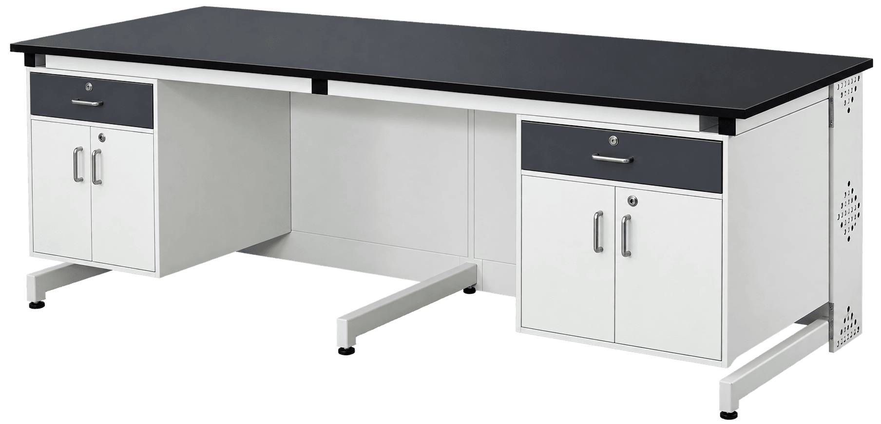ZAKKAA Laboratory Wall Side Table with Storage | Lab -2 