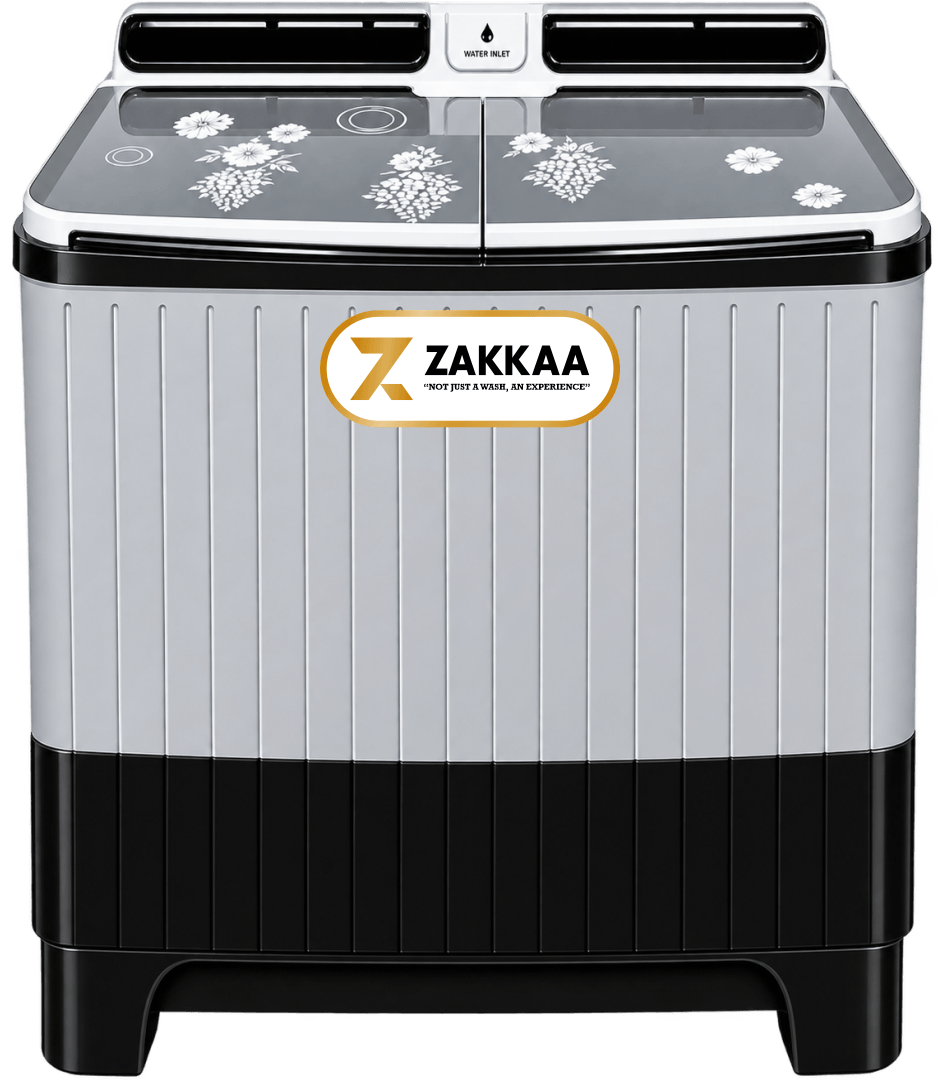 ZAKKAA ZKWM-15 8 KG Semi-Automatic Washing Machine