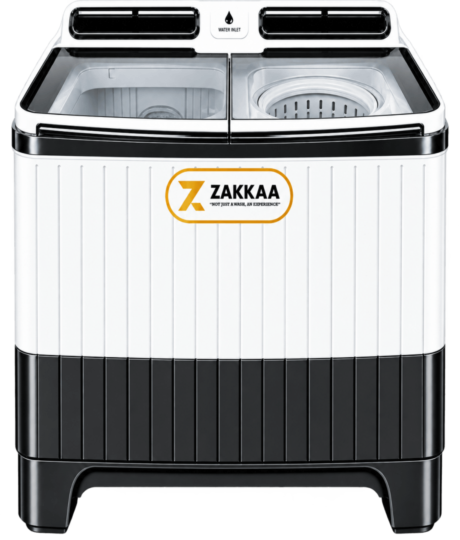 ZAKKAA ZKWM-20 10.5 KG Semi-Automatic Washing Machine