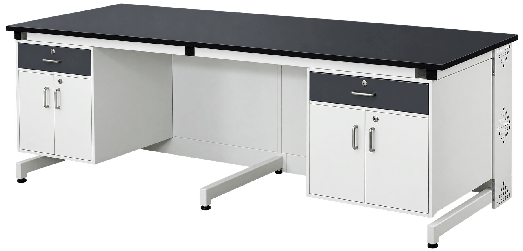 ZAKKAA Laboratory Wall Side Table with Storage | Lab -2