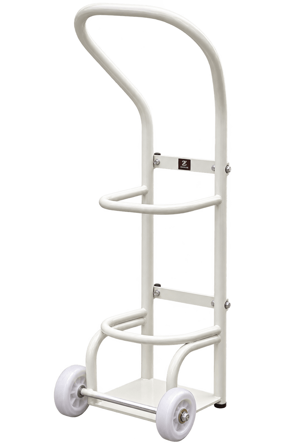 ZAKKAA Oxygen Cylinder Trolley MS for Hospitals