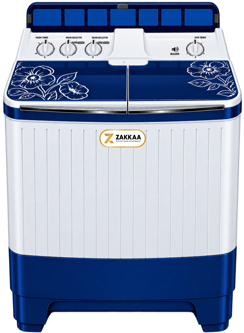 ZAKKAA ZKWM-11 8 KG Semi-Automatic Washing Machine