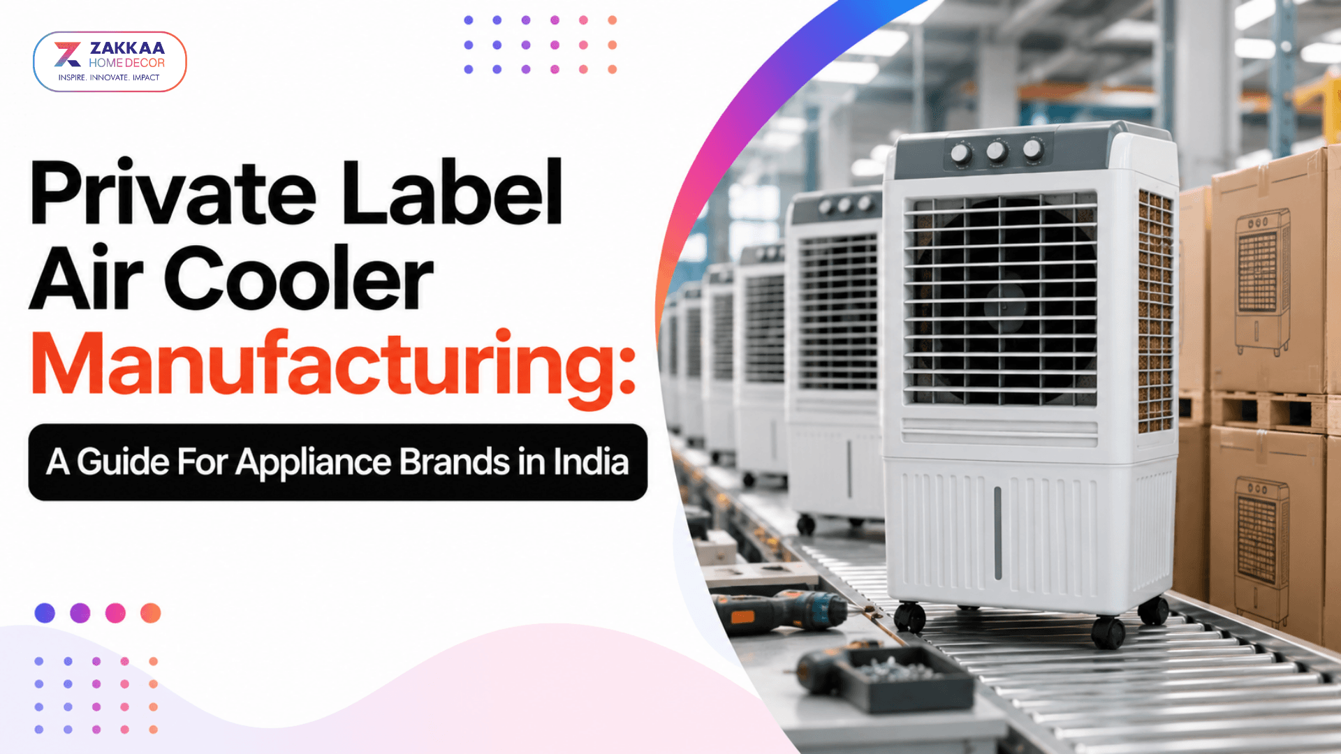 Private Label Air Cooler Manufacturing: A Guide For Appliance Brands in India