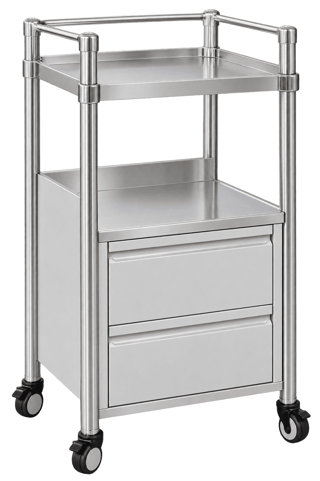 ZAKKAA General Hospital Bedside Locker | Metal Storage